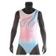 Fashion Cool Gymnastics Leotards Sleeveless Lycra Fabric Ombre Colors