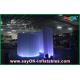 Advertising Booth Displays Blue Inflatable Advertising Led Spiral Party Event Photo Booth Green Colourful Tent