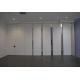 Sound Insulated Movable Wall Partitions Sliding Retractable Room Dividers For Game Area