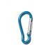 Multicolored Pear Shaped Aluminum Carabiner Camping Keychain Backpack Snap Hook