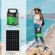 Camping Portable Solar Panel Energy System Kit With Charger Radio Home Storage