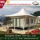 Tear resistant 850gsm PVC coated polyster Luxury Camping Tent 5 x 5m