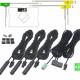 Highly Sought-After Japan Car TV Film Antennas Frequency Range 170-240/470-862MHz