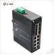 Industrial L2+ 8-Port 10/100/1000T 802.3at PoE + 4-Port 1G SFP + 2-Port 10G SFP+ Managed Ethernet Switch