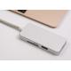 USB TYPE C 3.1 Hub Adapter with 2 USB 3.0 Ports 100W USB C PD Charge Port for