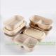 Wholesale Sugarcane Bagasse Pulp Lunch Box Takeaway Food Container Diaposiable Recyclable Sugarcane Packaging Box