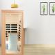 Modern Wooden Infrared Sauna Room 1 Person Infrared Steam Room