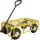 250KGS Capacity Folding Steel Outdoor Beach Mesh Wagon for Garden Tools Qingdao Port