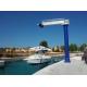 Wall Mounted Electric Hoist Boat Jib Cranes In Marinas