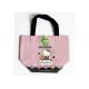 Cartoon Printing Gift Reusable Polyester Shopping Bags With Handle Recycled