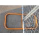 6'x10' chain link temporary fence 1⅝(42mm) HDG pipes x 16ga wall thick spacing 63mm x 63mm x 2.4mm diameter
