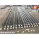 A335 P9 Welded Helical Serrated Finned Tube With Carbon Steel Fins For Power Plants