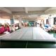 Indoor Training Air Track Gymnastics Mat , Grey Squre Prix Air Track