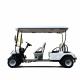 Latest design golf car 4 PU seater golf club application golf carts electric with vacuum car tyres