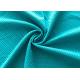 140GSM 93% Polyester Butterfly Mesh Fabric For Sports Wear Lining Turquoise Blue