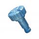 Blue Color Down The Hole Bits / Durable DTH Hammer Bits For Hole Drilling