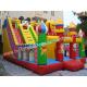 Giant Octopus PVC Commercial Inflatable Slide Combo Games With Customised