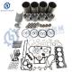 Kubota V2607 V2607-T V2607-DI V3307 V2203 Engine Rebuild Kit For BobCATE S550 S570 S590 T190 S185 S250 S160 T180Excavator