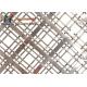 8m Architectural Woven Wire Mesh Ceilings Antique Finish