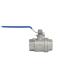 Manual Stainless Steel Female Thread Connection 2PC Ball Valve for Water Pipe DN8-DN100