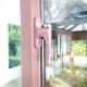Crescent Lock Aluminum Slider 6 Ft Sliding Glass Door Customized