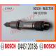 0445120186 Nozzle DLLA153P1831 Diesel Common Rail Fuel Injector 0445120308 0986435568 For FAW