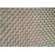 High Strength 1.5mm Wire Mesh Drapery , Metal Coil Curtain For Partitions