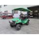 The New Off-Road 4-Seater Green High-End Electric Golf Cart Supports Customized Colors And LOGO Four-Wheel Disc Brakes