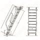 Stainless Steel Inclined Ladder