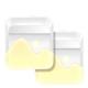 Dimmable Warm White Night Lights Amber Night Light with Auto Dusk to Dawn Sensor