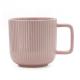Nordic style Mugs Morandi line custom mug Ceramic tall coffee mug 16Oz