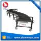 Flexible Rubber Coated Powered Roller Conveyor for transport bags