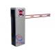Red Greed LED Light Security Boom Gates , Popular Traffic Vehicle Control Drop Arm Barrier