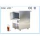 LED Blue Light disinfecting Ice Cube Maker Machine with SS304 Shell