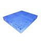 PET Fully Reversible Rackable Plastic Pallets Blue 130 X 110cm