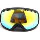 Ladies Adult Ski Goggles For Glasses Wearers TPU Frameless Flexible Customized Color