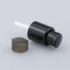 18/410 20/410 24mm Lotion Pump Black Ribbed 28mm Nail Hand Cream Pump Dispenser Cap Plastic