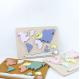 Silicone World Map Personalized Baby Puzzle For Toddlers Montessori Educational