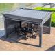 Outdoor patio leisure aluminum patio gazebo imported from China