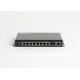 1550nm 8GE 2 1000M SFP Managed Poe Switch Web SNMP Management