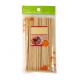 Disposable Bamboo Barbecue Skewers , Pointed Wooden Bbq Skewers Fruit Sharpen
