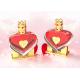Romantic Customized Perfume Bottle Caps For Zinc Personalized Perfume Set