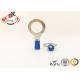 Blue Copper Insulated Wire Terminals With Tin Plated Insulated Ring Terminals RV