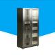 Durable Hospital Storage Cupboards , Stainless Steel Medicine Display Cabinet With Legs