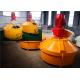 Counter Flowing Current Precast Concrete Mixer High Chrome Alloy PMC1500 CE Approved