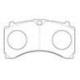 WVA 29244 Disc Brake Pads for  MERCEDES-BENZ