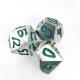 Cool Polyhedral Bulk Metal Classic Dice Set Odorless Multipurpose 7 Piece Dice Set For Table Game