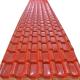 RAL 1006 PPGI Corrugated Sheet 0.24mm Colour Coated Corrugated Sheets Red