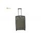 Polyester Travel Suitcase Soft Sided Luggage with in Line Skate Wheels