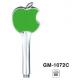 Polished Chrome Bathroom Shower Head Special Shape Hand Held Shower Head